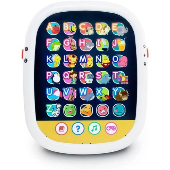 Touch & Learn Tablet - Educational Tablet Toy to Learn Alphabet, Shapes, Words - Picture 1 of 6